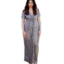 Striped A-Line Dress-image-15