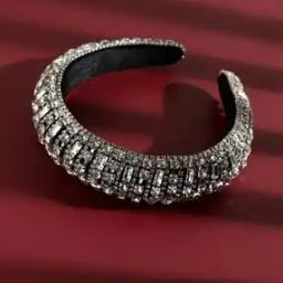 Stone Embellished Hair Band-20