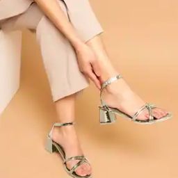 Women Heeled Sandals with PU Upper-image-30