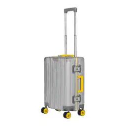 Striped Hard Body Trolley Bag-image-93