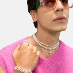 Jesus Christ Pearl Chain-12