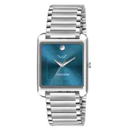 LD-G057-BLU-CH Analogue Watch with Deployant Clasp-image-61