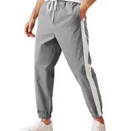 poshax Men Striped Joggers with Insert Pockets-picture-15