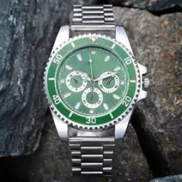 Men Analogue Watch with Metallic Strap-SS25-FAWC1020-10