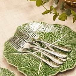 Set of 6 Stainless Steel Dessert Forks-20