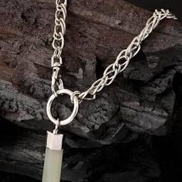 Silver Toned Chain with Pendent-24