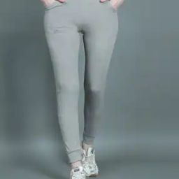 Women Joggers with Elasticated Waist-image-35