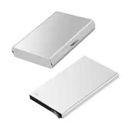 style shoes Set of 2 Metallic & Glitter Card Holders-picture-41
