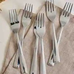 Set of 6 Silver-Plated Forks-16