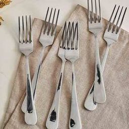Set of 6 Stainless Steel Dinner Forks-25