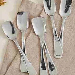 Set of 6 Stainless Steel Ice Cream Spoons-image-72