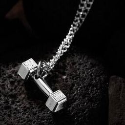 oomph Men Silver-Plated Link Chain with Pendant-picture-14