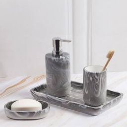 Printed Bathroom Accessories Set-image-75