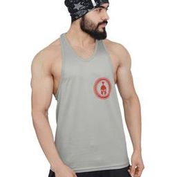 Men Typographic Print Sleeveless Vest-picture-35