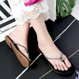 shoetopia Women Flat Sandals with Suede Upper-picture-48