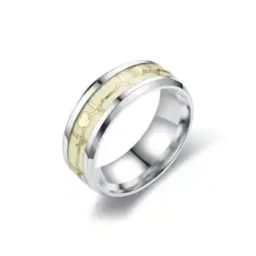 Men Silver-Plated Round Shaped Ring-image-46