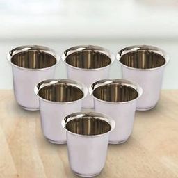 Set of 6 Stainless Steel Glass-image-48