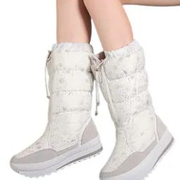 Printed Mid-Calf Snowboots-image-61
