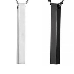 NYJ106NYJ116-Pack Of 2 Stainless Steel & Silver-Plated Pendant With Chains-image-22