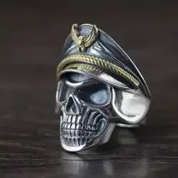 Soldier Skull Cocktail Ring-image-48