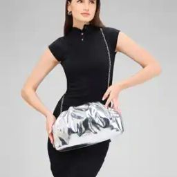 Women Faux Leather Clutch Bag-image-67
