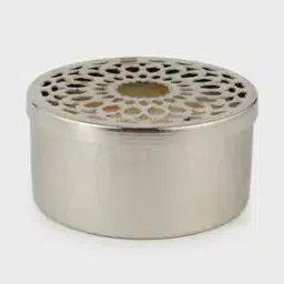 Fabindia Silver Idris Candle Lavendar Fragrance Gift Set-picture-26