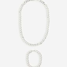 Men Necklace and Bracelet Set-18