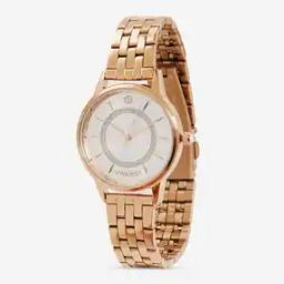 Silver Dial Analogue Fashion Watch with Steel Strap For Women-12