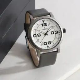 Silver Dial Analogue Fashion Watch For Men-image-56