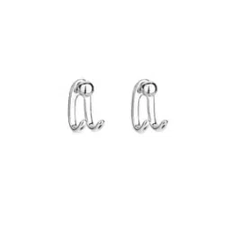 pinapes Silver-Plated Clip-On Earrings-picture-11