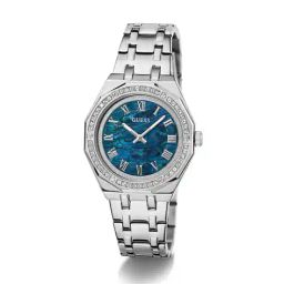 guess Analogue Watch with Push-Button Clasp Closure image 1