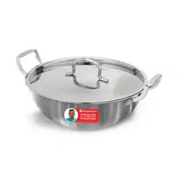 Stella Tri-Ply Kadhai With Lid 28 -picture-37