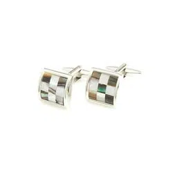 Natural Multiple Stone Square Cufflinks-24