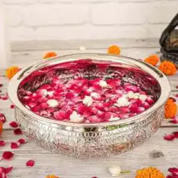 behoma Chitai Design Metallic Urli Bowl-picture-24