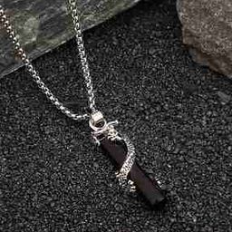 Men Link Chain with Lobster Claw-image-66