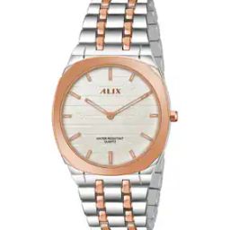 Men Analogue Watch with Push-Button Clasp-image-8