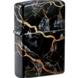 Zippo Fusion Marble Design 540 Tumbled Chrome Windproof Lighter-48
