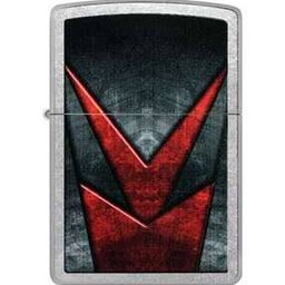 Zippo Metallic Pattern Design Street Chrome Windproof Lighter-15