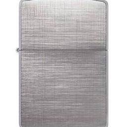 Classic Linen Weave Chrome Windproof Lighter-39