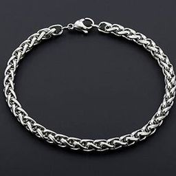 Chain Link Bracelet with Lobster Claw Closure-4