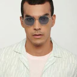 Unisex Polarized and UV Protected Round Sunglasses -VC S14505-image-33