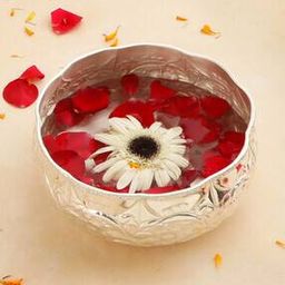 Brass Silver Plated Chitai Silver Urli -Medium-image-17