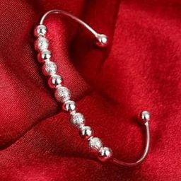 Silver-Plated Slip-On Bracelet-20