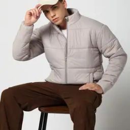 Men Relaxed Fit Puffer Jacket-picture-45