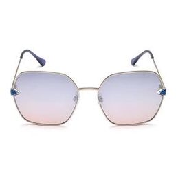 Women UV-Protected Hexagon Sunglasses -IDS3044C3SG-image-26