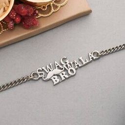 Swag Wala Bro Rakhi with Lobster Closure-image-4