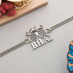 Silver-Plated Bhai Rakhi-image-51