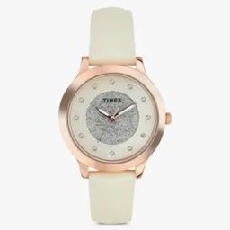 Women TW000T615 Analogue Watch with Leather Strap-image-42