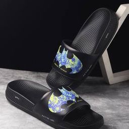 Women Graphic Print Slip-On Flat Sandals-picture-10