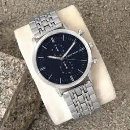AMWW685 Men Analogue Wrist Watch with Push-Button Clasp-image-1